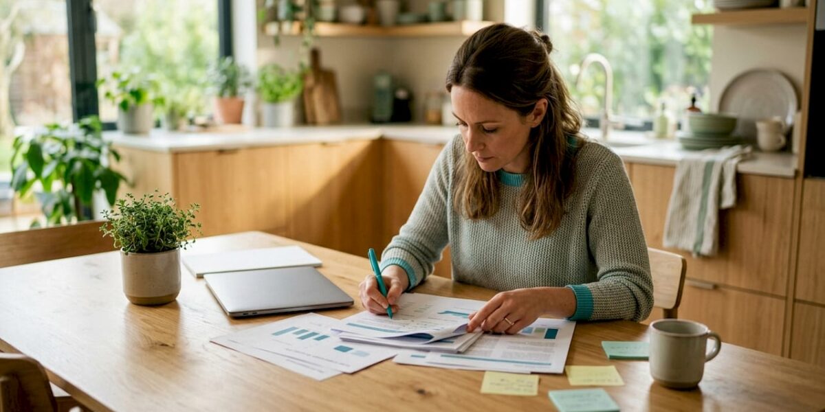 Consultant reviewing private practice PR materials